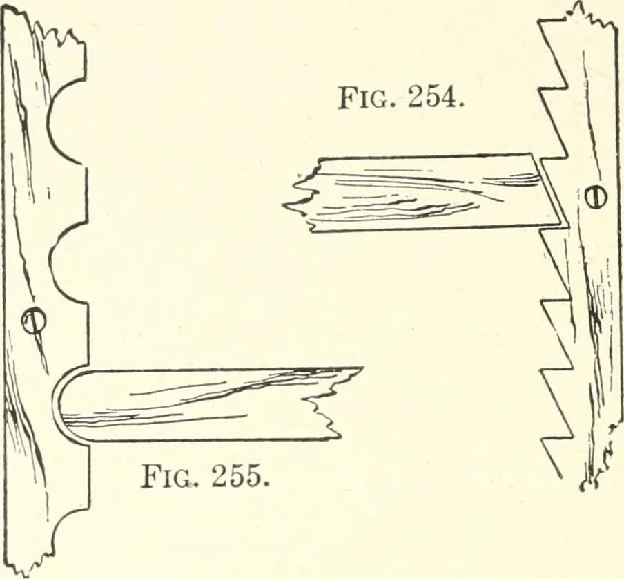 An illustration from Furniture for the craftsman; a manual for the student and machanic, 1914, leaf 261