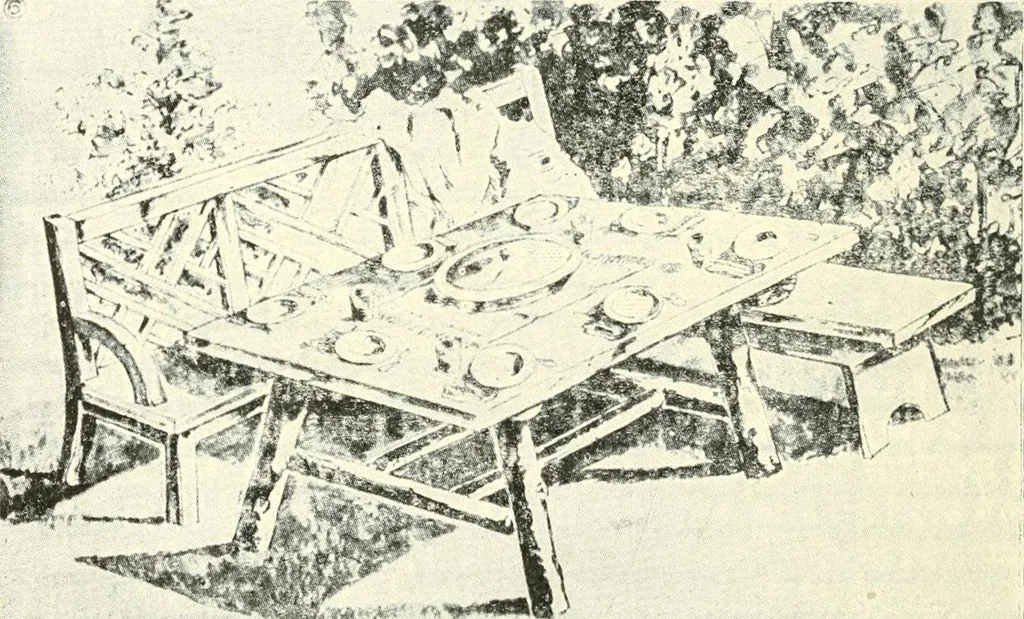 An illustration from Furniture for the craftsman; a manual for the student and machanic, 1914, leaf 287