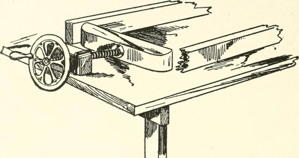 An illustration from Furniture for the craftsman; a manual for the student and machanic, 1914, leaf 59