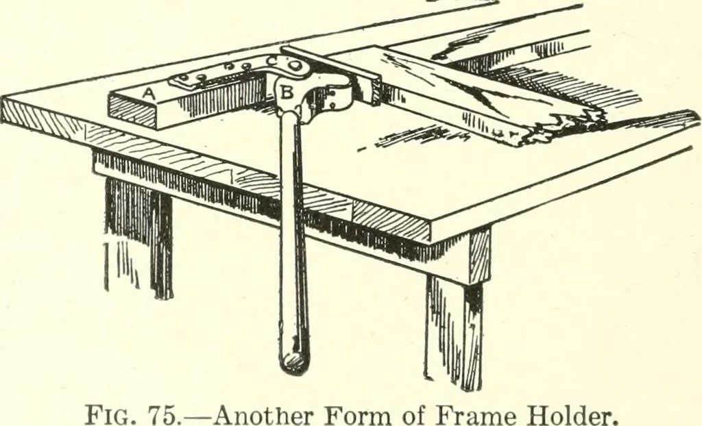 An illustration from Furniture for the craftsman; a manual for the student and machanic, 1914, leaf 59