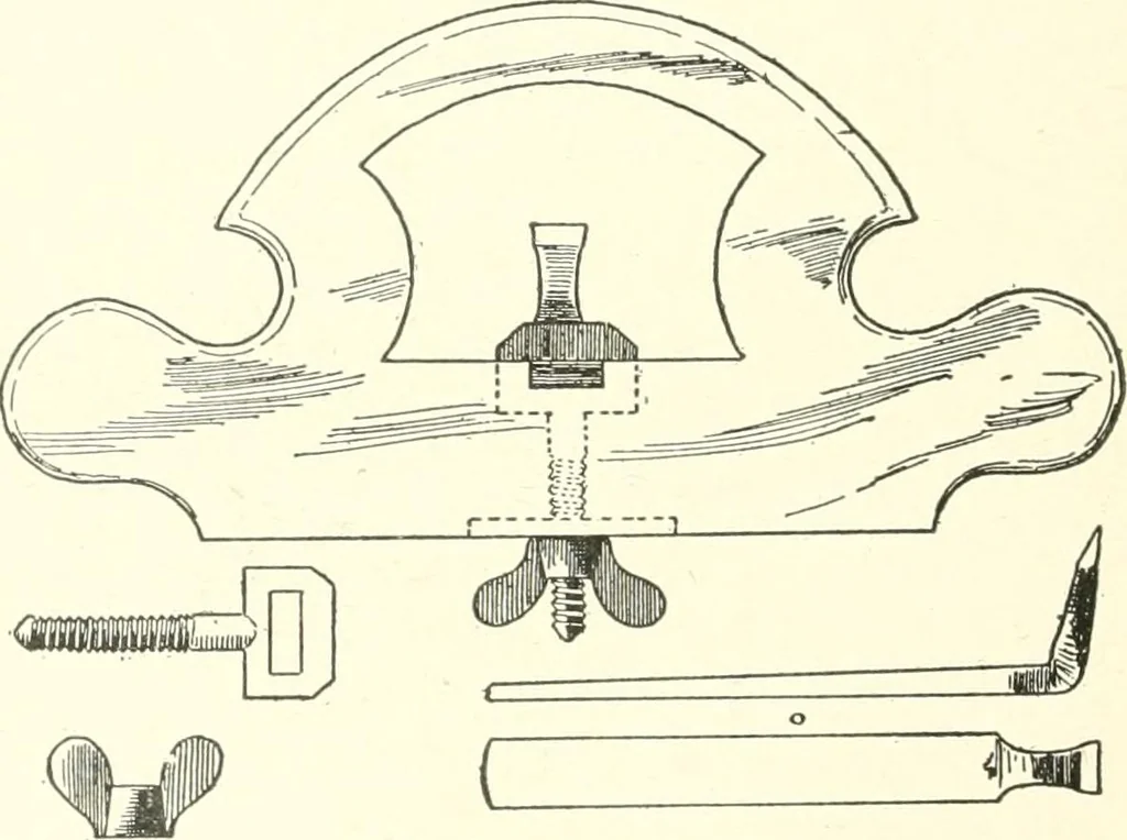 An illustration from Furniture for the craftsman; a manual for the student and machanic, 1914, leaf 61