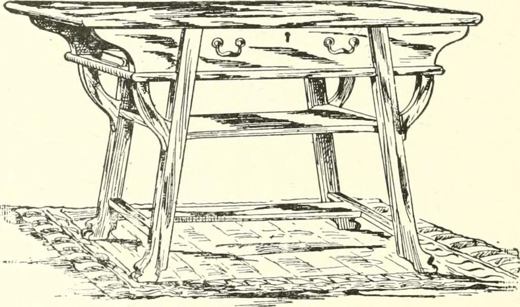 An illustration from Furniture for the craftsman; a manual for the student and machanic, 1914, leaf 95