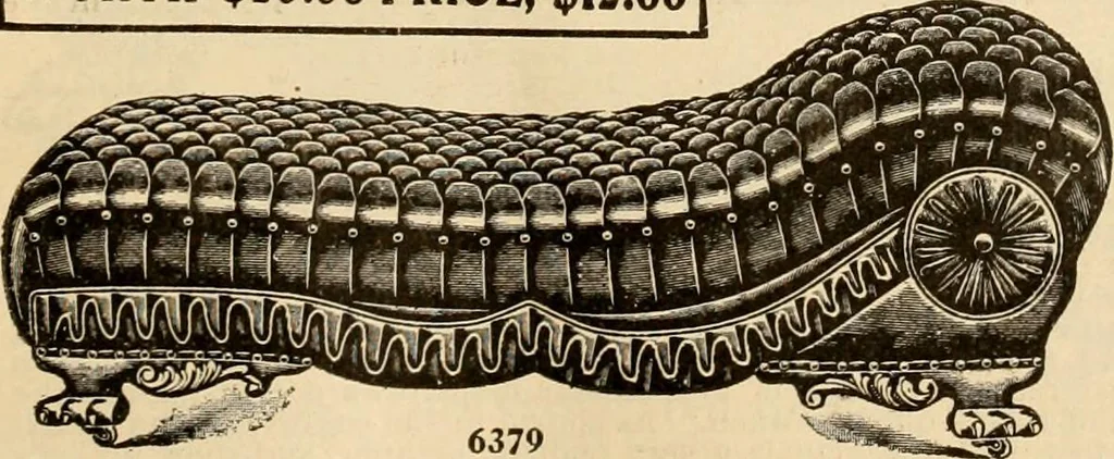 An illustration from Furniture including everything for the home, office and hotel., 1908, leaf 102