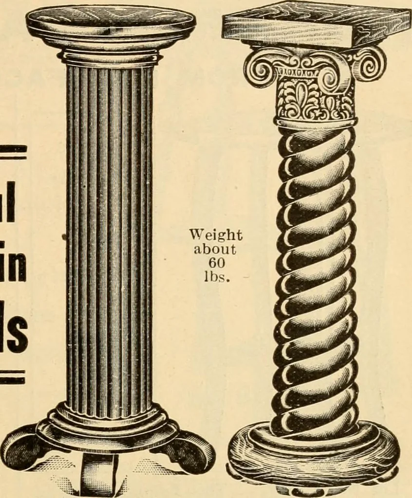 An illustration from Furniture including everything for the home, office and hotel., 1908, leaf 130