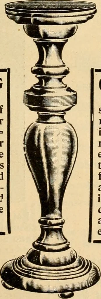 An illustration from Furniture including everything for the home, office and hotel., 1908, leaf 130