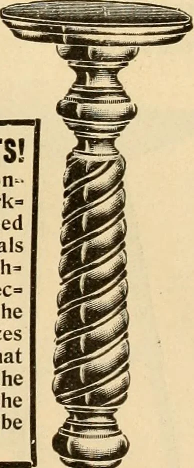 An illustration from Furniture including everything for the home, office and hotel., 1908, leaf 130