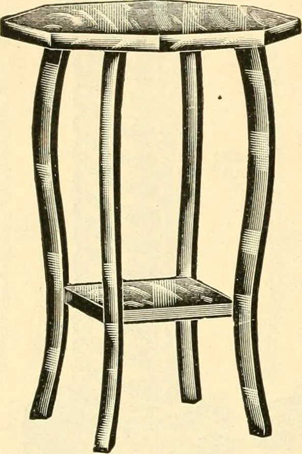 An illustration from Furniture including everything for the home, office and hotel., 1908, leaf 131