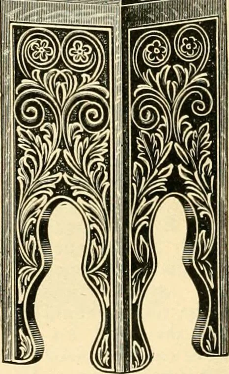 An illustration from Furniture including everything for the home, office and hotel., 1908, leaf 131