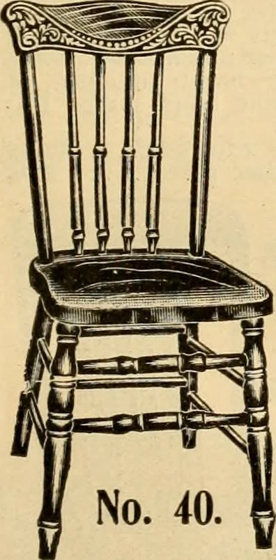 An illustration from Furniture including everything for the home, office and hotel., 1908, leaf 138