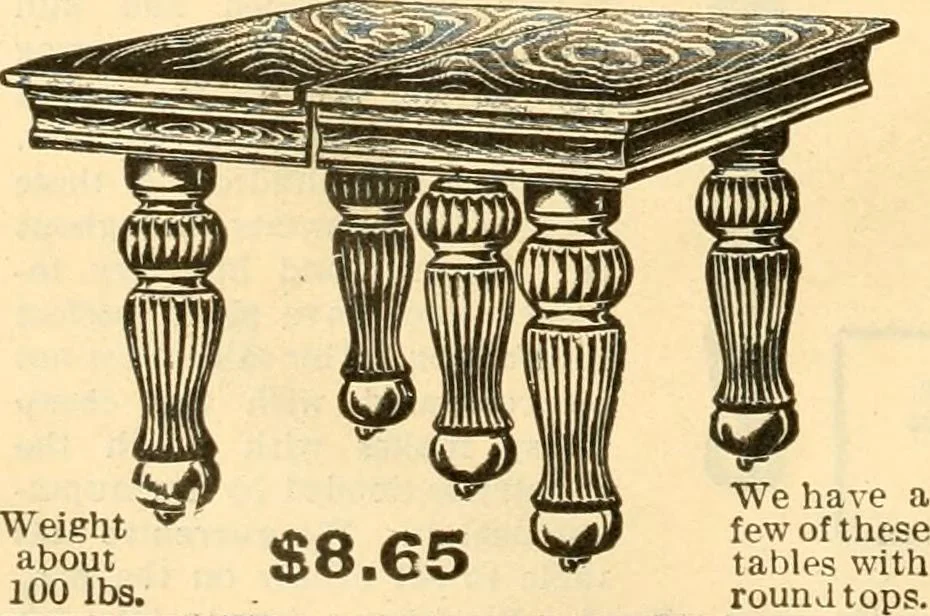 An illustration from Furniture including everything for the home, office and hotel., 1908, leaf 141
