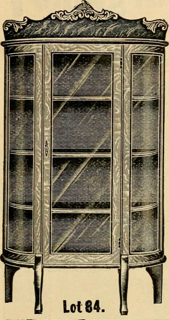 An illustration from Furniture including everything for the home, office and hotel., 1908, leaf 148
