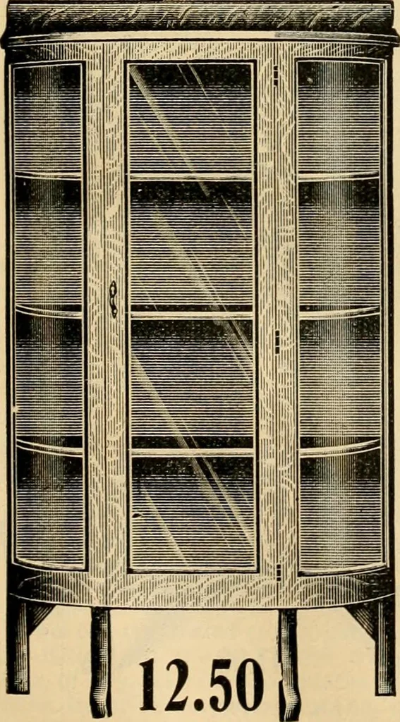 An illustration from Furniture including everything for the home, office and hotel., 1908, leaf 148