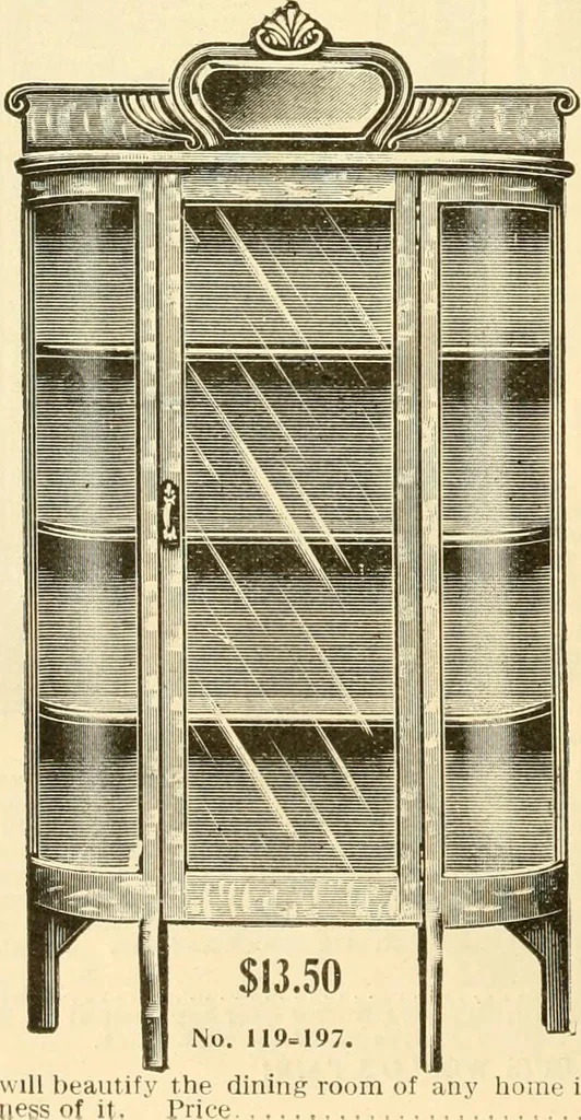 An illustration from Furniture including everything for the home, office and hotel., 1908, leaf 149