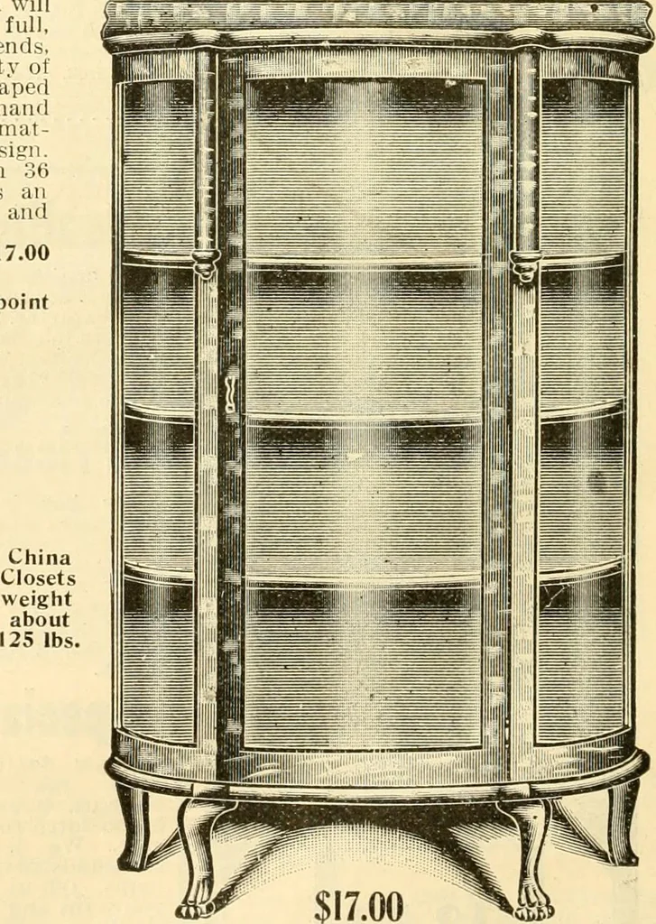 An illustration from Furniture including everything for the home, office and hotel., 1908, leaf 149