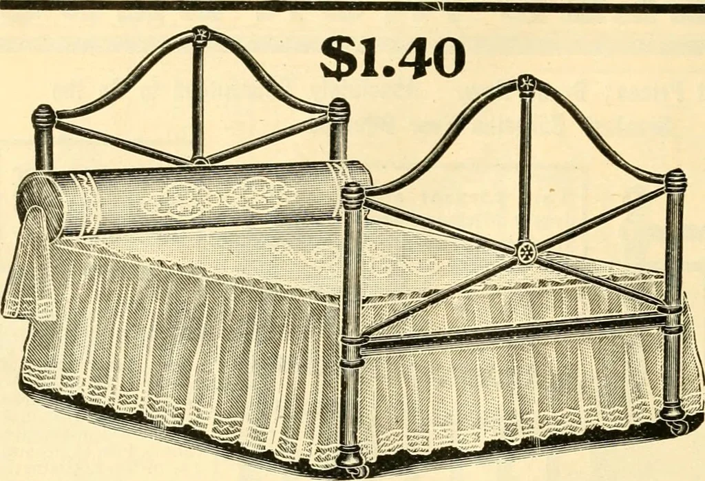 An illustration from Furniture including everything for the home, office and hotel., 1908, leaf 155