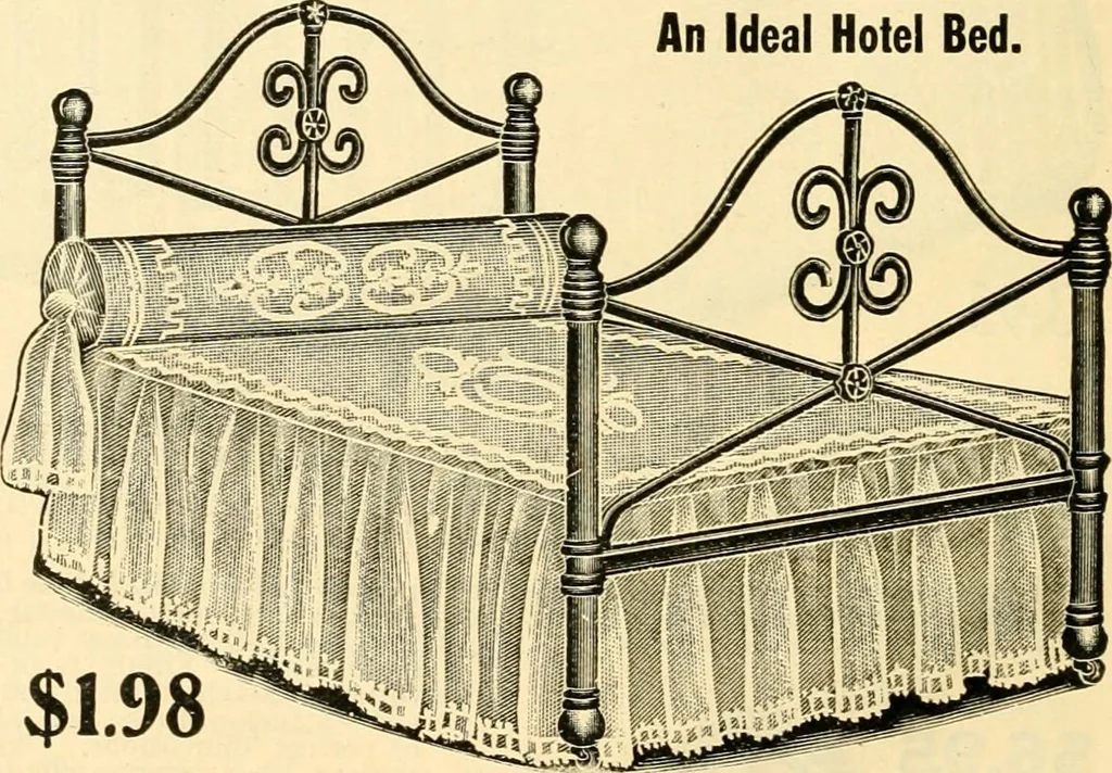 An illustration from Furniture including everything for the home, office and hotel., 1908, leaf 155