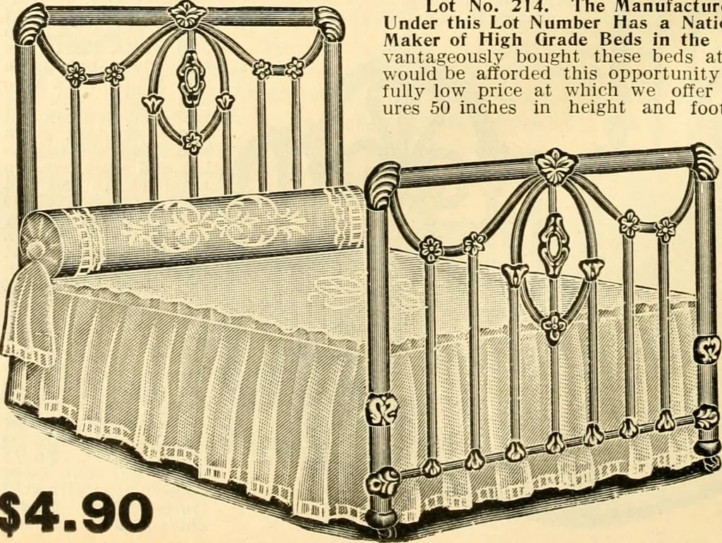 An illustration from Furniture including everything for the home, office and hotel., 1908, leaf 155