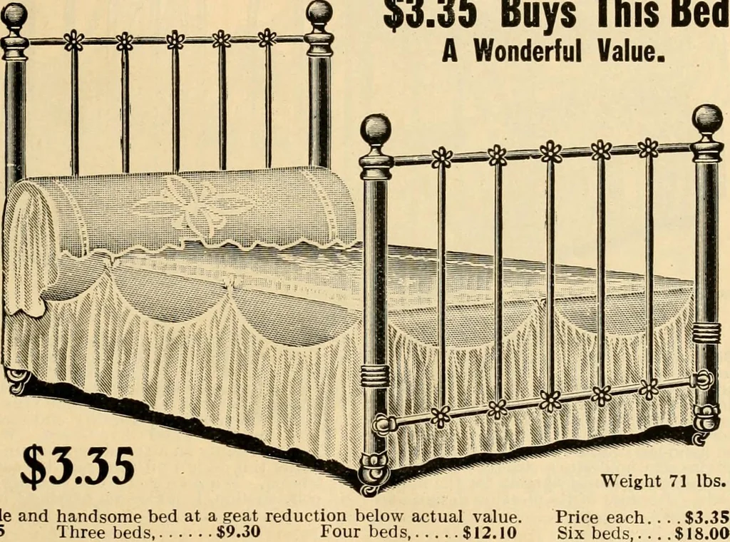 An illustration from Furniture including everything for the home, office and hotel., 1908, leaf 156