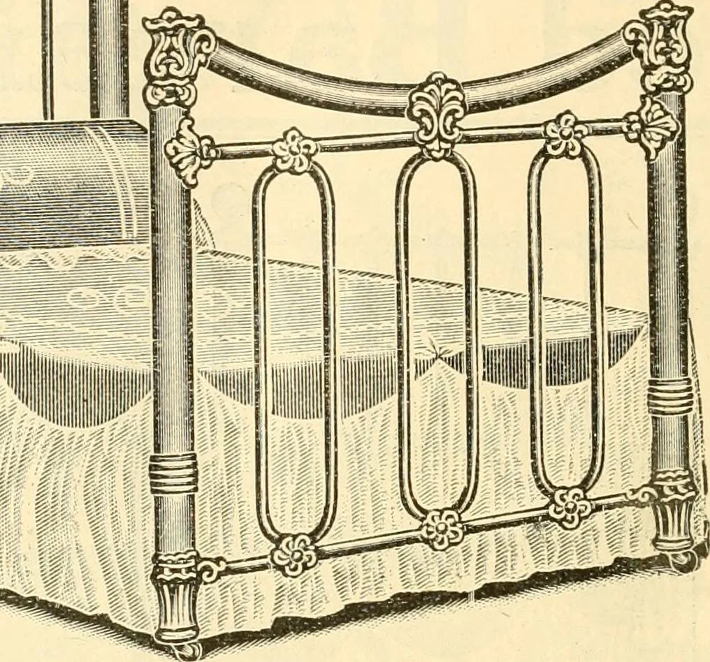 An illustration from Furniture including everything for the home, office and hotel., 1908, leaf 157