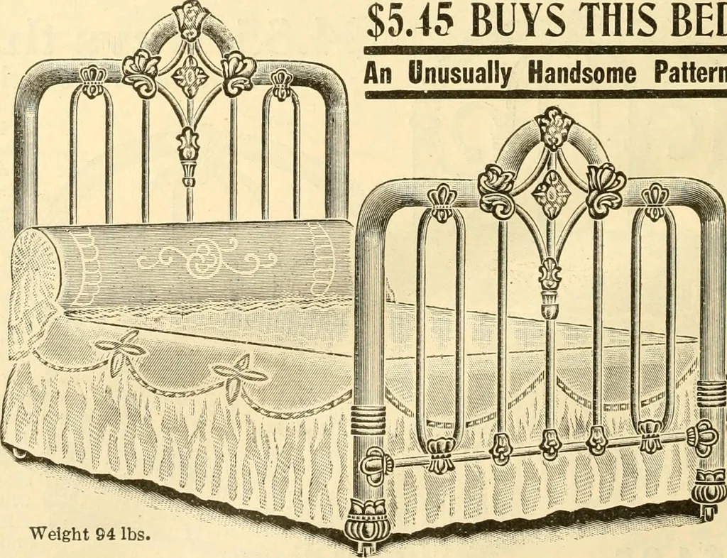 An illustration from Furniture including everything for the home, office and hotel., 1908, leaf 157