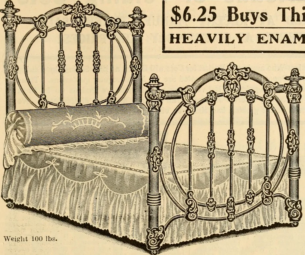 An illustration from Furniture including everything for the home, office and hotel., 1908, leaf 158
