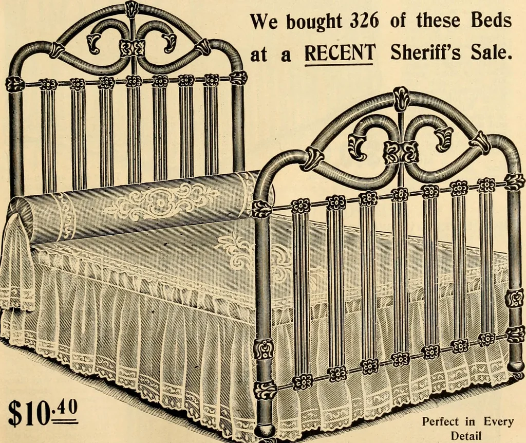 An illustration from Furniture including everything for the home, office and hotel., 1908, leaf 160