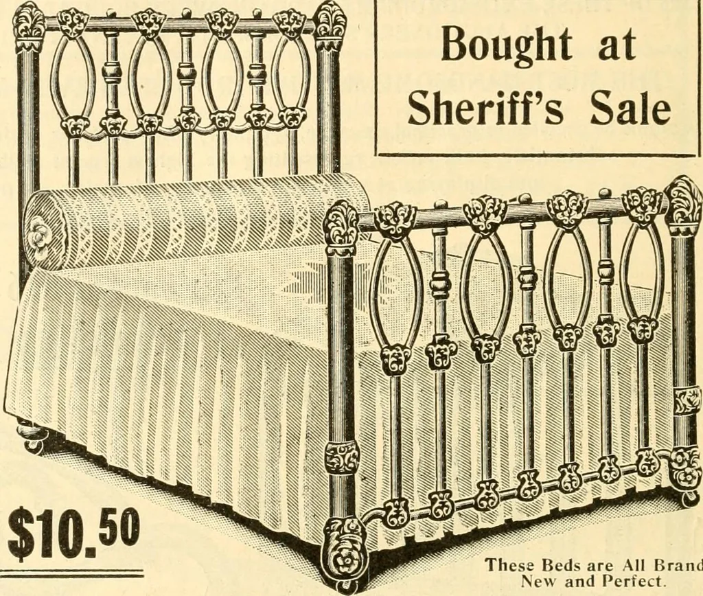 An illustration from Furniture including everything for the home, office and hotel., 1908, leaf 161