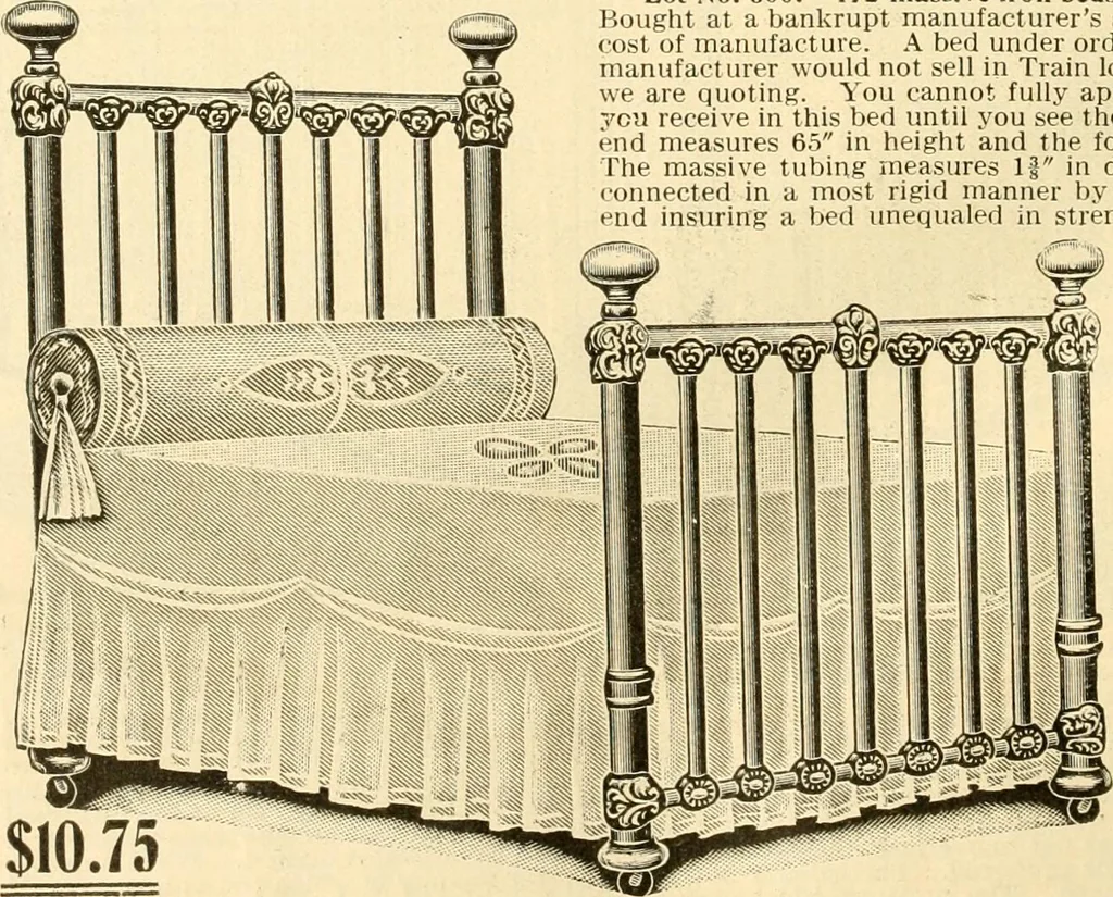 An illustration from Furniture including everything for the home, office and hotel., 1908, leaf 161