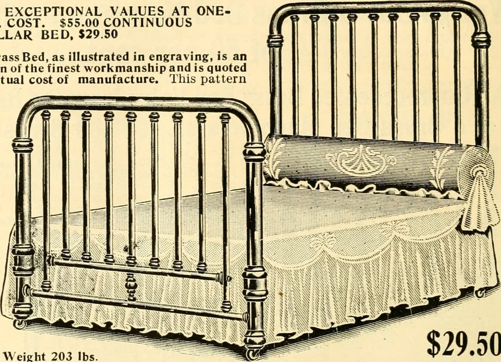 An illustration from Furniture including everything for the home, office and hotel., 1908, leaf 163