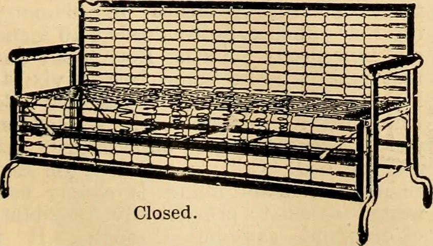 An illustration from Furniture including everything for the home, office and hotel., 1908, leaf 164