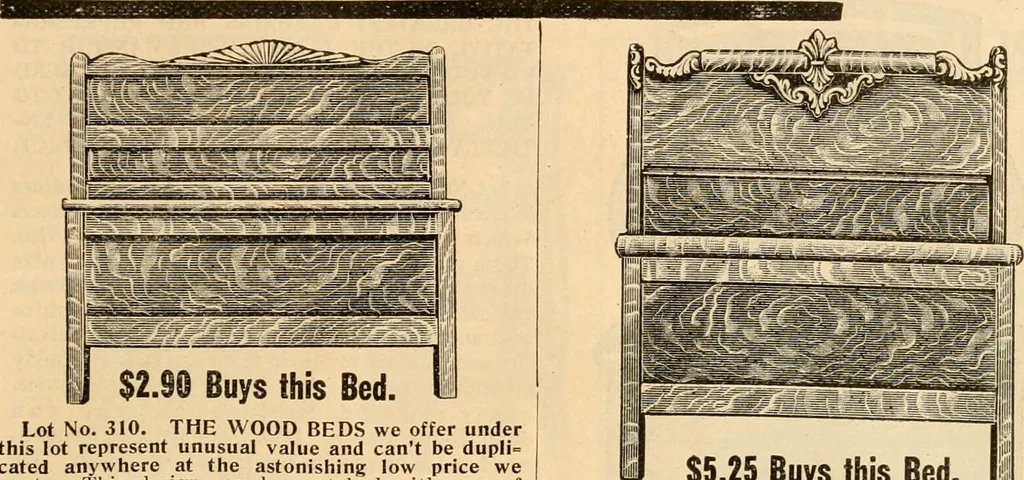 An illustration from Furniture including everything for the home, office and hotel., 1908, leaf 174
