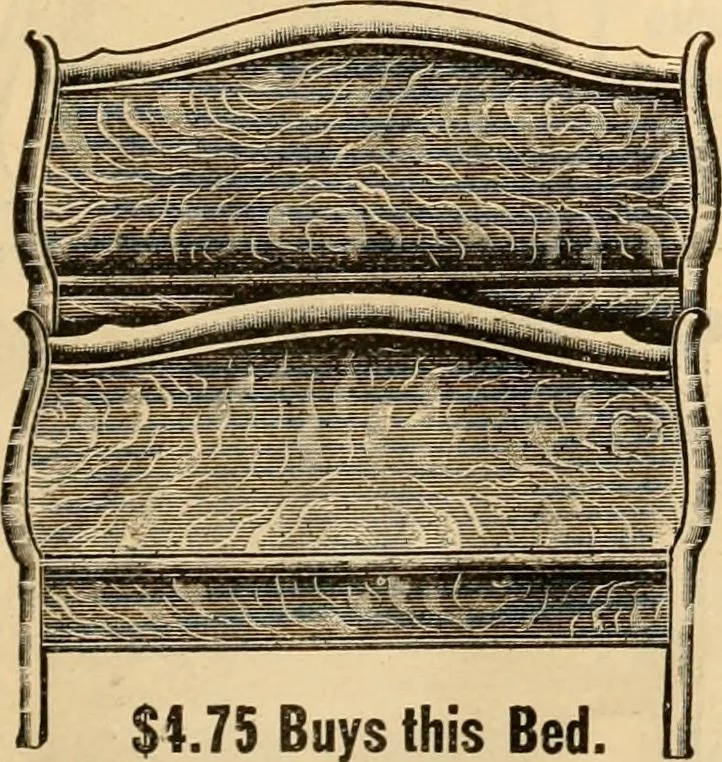 An illustration from Furniture including everything for the home, office and hotel., 1908, leaf 174