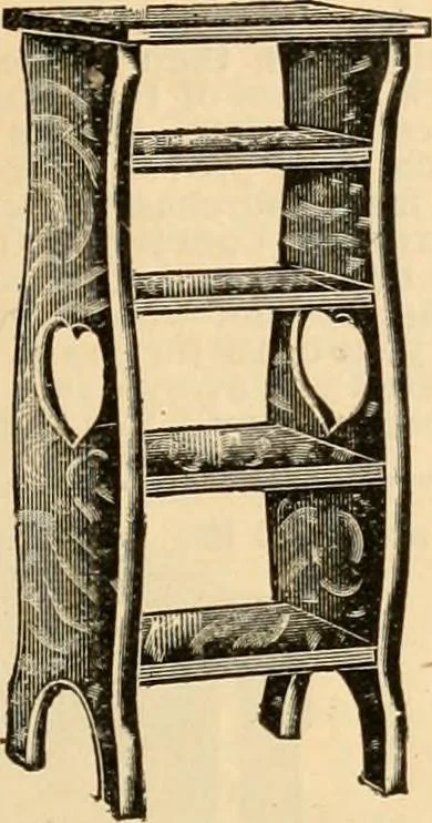 An illustration from Furniture including everything for the home, office and hotel., 1908, leaf 176