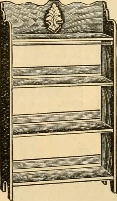 An illustration from Furniture including everything for the home, office and hotel., 1908, leaf 176