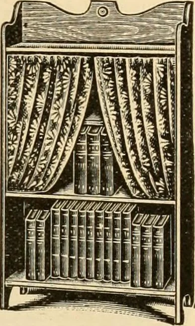 An illustration from Furniture including everything for the home, office and hotel., 1908, leaf 176