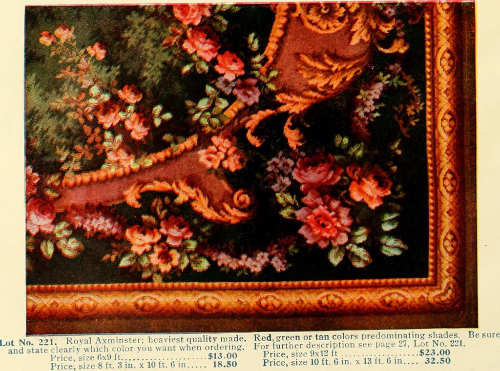 An illustration from Furniture including everything for the home, office and hotel., 1908, leaf 19