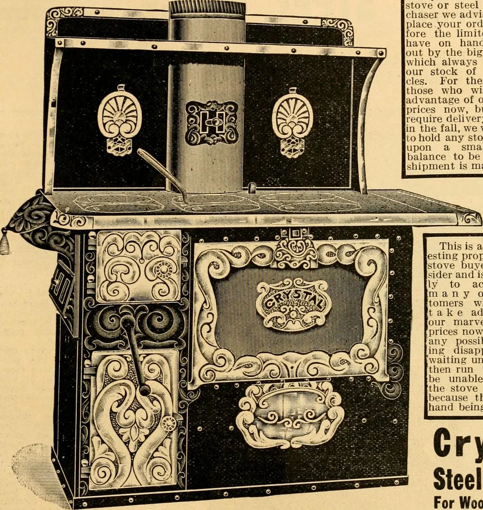 An illustration from Furniture including everything for the home, office and hotel., 1908, leaf 190