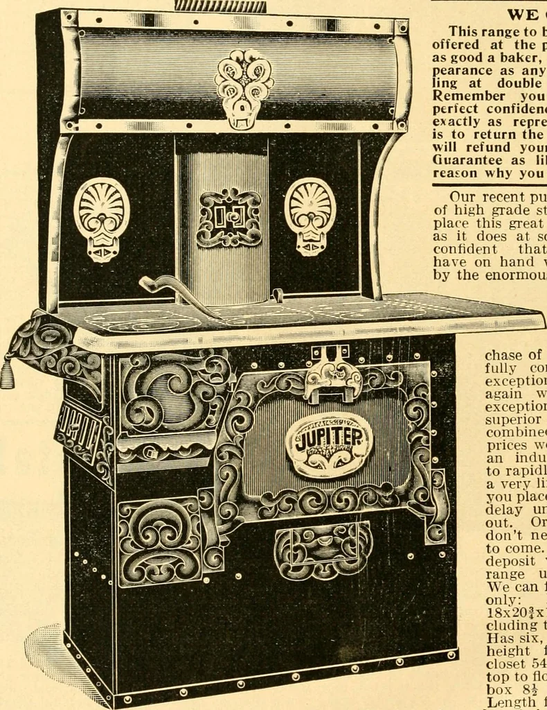 An illustration from Furniture including everything for the home, office and hotel., 1908, leaf 191