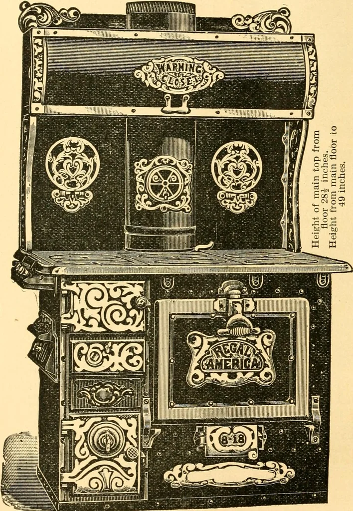 An illustration from Furniture including everything for the home, office and hotel., 1908, leaf 193