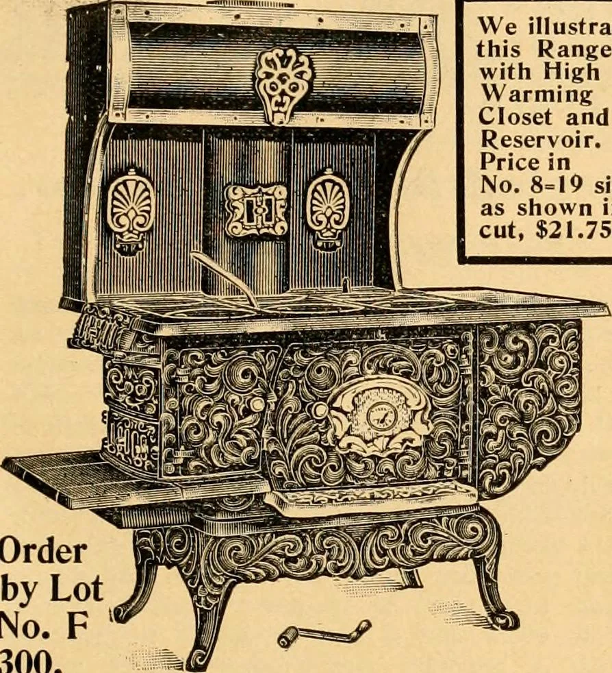 An illustration from Furniture including everything for the home, office and hotel., 1908, leaf 194