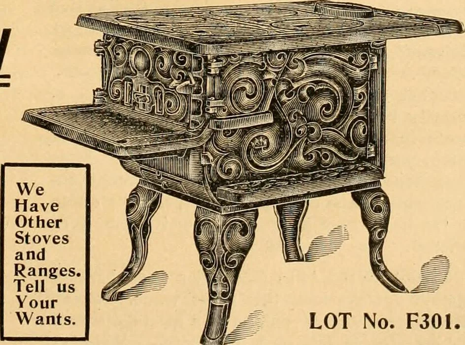 An illustration from Furniture including everything for the home, office and hotel., 1908, leaf 194