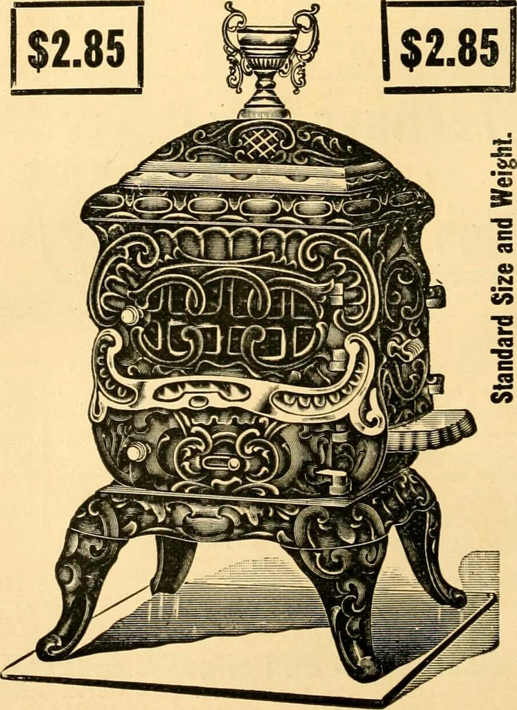 An illustration from Furniture including everything for the home, office and hotel., 1908, leaf 195