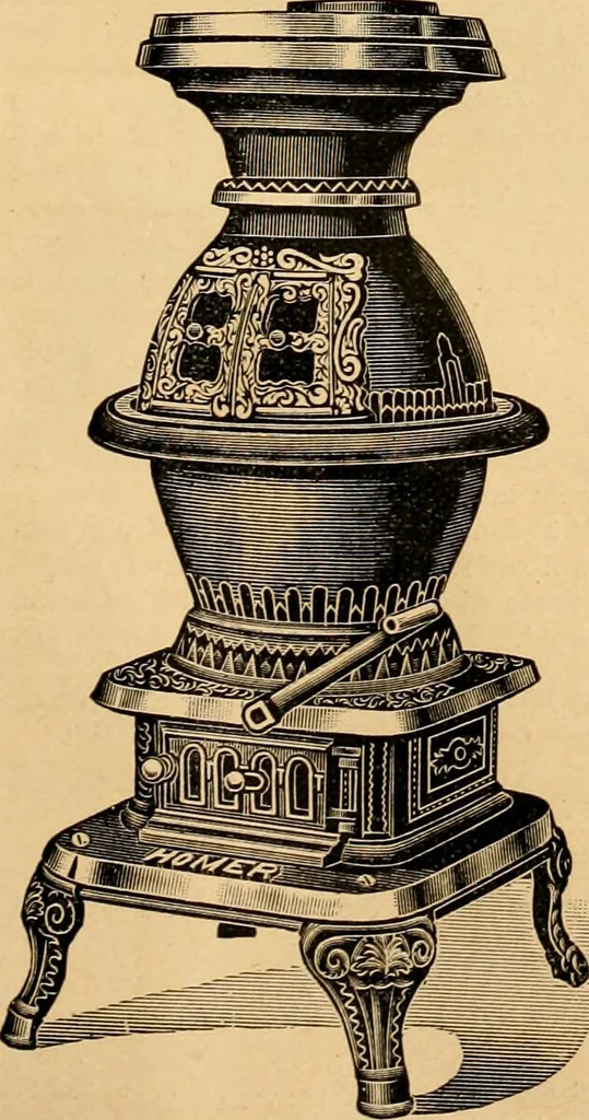An illustration from Furniture including everything for the home, office and hotel., 1908, leaf 196
