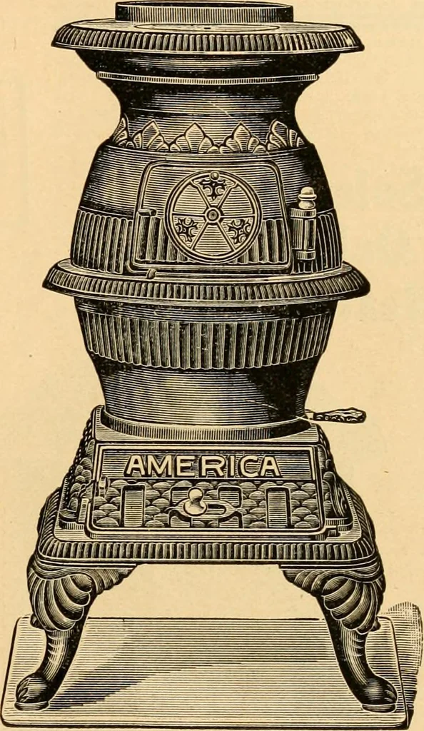 An illustration from Furniture including everything for the home, office and hotel., 1908, leaf 196