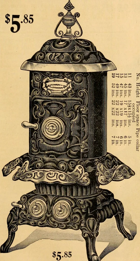 An illustration from Furniture including everything for the home, office and hotel., 1908, leaf 198