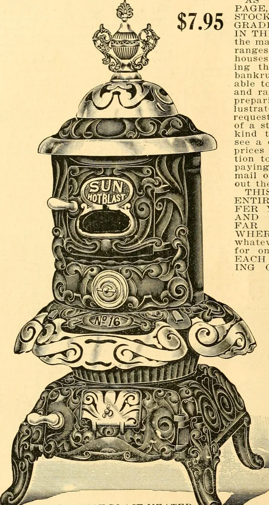 An illustration from Furniture including everything for the home, office and hotel., 1908, leaf 199