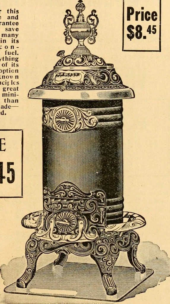 An illustration from Furniture including everything for the home, office and hotel., 1908, leaf 200