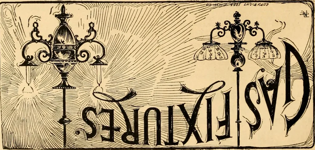 An illustration from Furniture including everything for the home, office and hotel., 1908, leaf 206