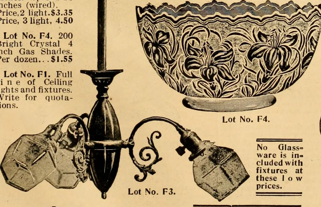 An illustration from Furniture including everything for the home, office and hotel., 1908, leaf 206