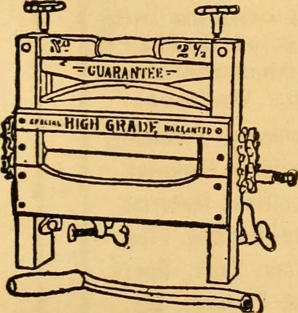 An illustration from Furniture including everything for the home, office and hotel., 1908, leaf 208